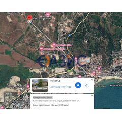 Квартира 2-комнатная 1+1 в Несебре (Кошарица) площадь 54м² 3 этаж