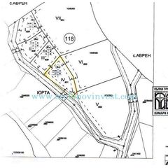 Земля у моря в Аврене участок в деревне 1100м²