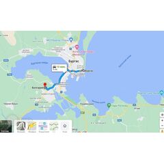 Земля в Бургасе участок в пределах города 2193м²