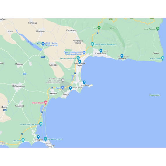 Квартира 2-комнатная 1+1 у моря в Несебре (Равда) площадь 54.23м² 4 этаж, изображение 14