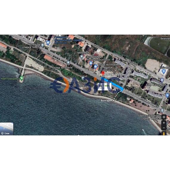 Квартира 2-комнатная 1+1 в Поморие площадь 62м² 4 этаж, изображение 14