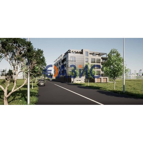 Квартира 1-комнатная в Поморие площадь 48.6м² 3 этаж, изображение 3