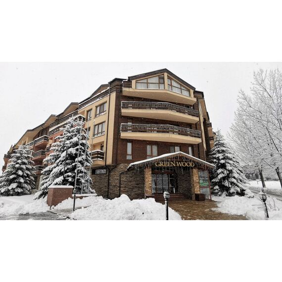 Квартира 1-комнатная студия 1+0 в горах в Банско площадь 33.68м², изображение 2