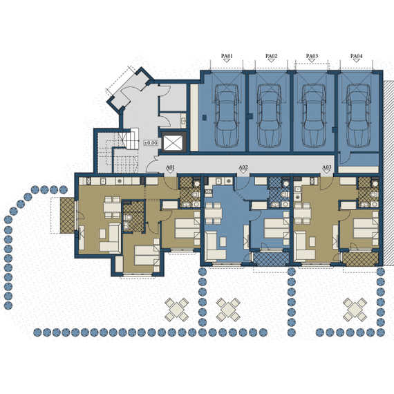 Квартира 2-комнатная 1+1 у моря в Поморие площадь 50м² 6 этаж, изображение 7