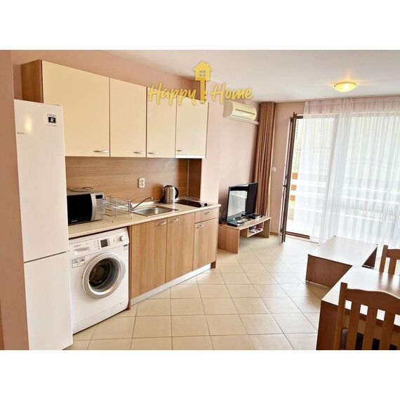 Квартира 2-комнатная 1+1 у моря в Несебре (Кошарица) площадь 65м² 1 этаж, изображение 3