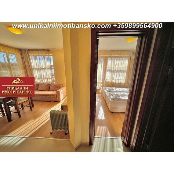 Квартира 2-комнатная 1+1 в горах в Банско площадь 49м² 4 этаж, изображение 3