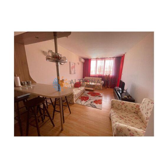 Квартира 2-комнатная 1+1 в Поморие (Ахелой) площадь 60м² 5 этаж, изображение 3