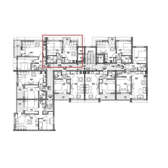 Квартира 2-комнатная 1+1 в Варне площадь 51.42м² 8 этаж, изображение 6
