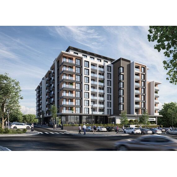 Квартира 2-комнатная 1+1 в Варне площадь 51.42м² 8 этаж, изображение 2