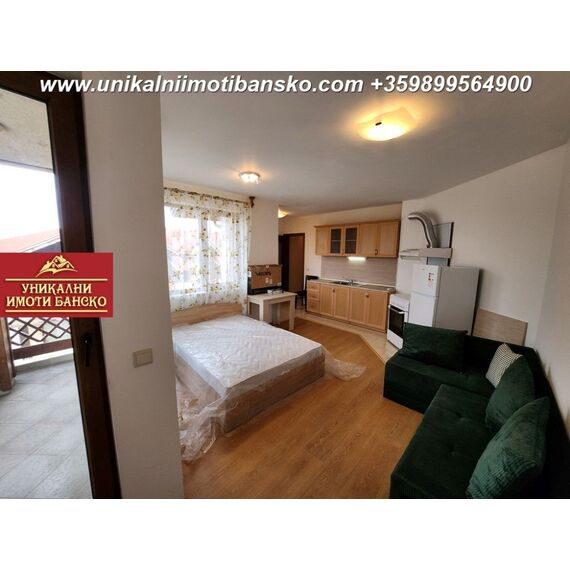 Квартира 1-комнатная студия 1+0 в горах в Банско площадь 48м² 3 этаж, изображение 2