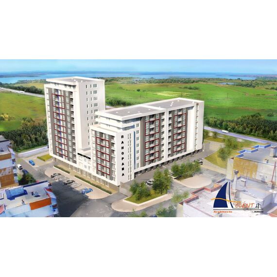 Квартира 2-комнатная 1+1 у моря в Бургасе площадь 56.49м² 7 этаж, изображение 2