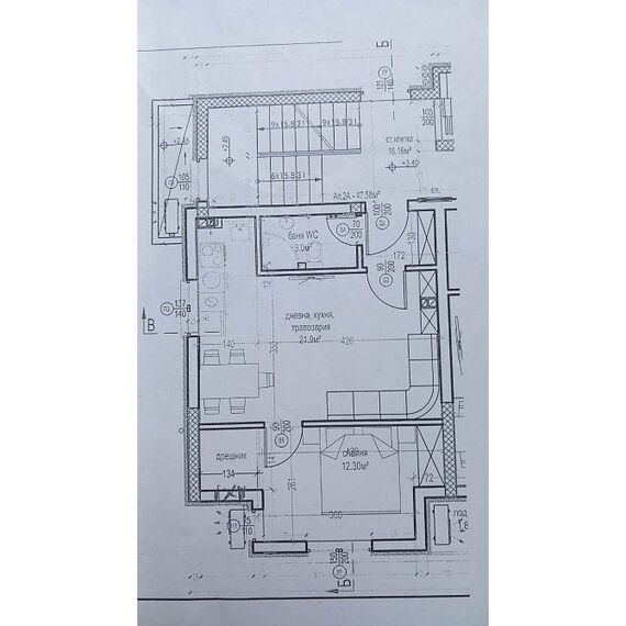 Квартира 2-комнатная 1+1 у моря в Провадии (Чайка) площадь 71м² 2 этаж, изображение 11