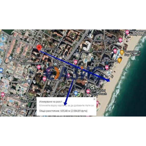 Квартира 1-комнатная в Несебре (Солнечный Берег) площадь 41м² 2 этаж, изображение 19