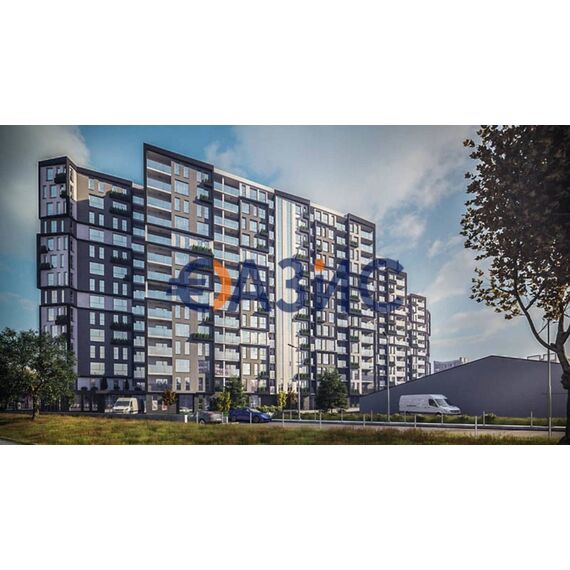 Квартира 2-комнатная 1+1 в Бургасе площадь 55.5м² 13 этаж, изображение 9