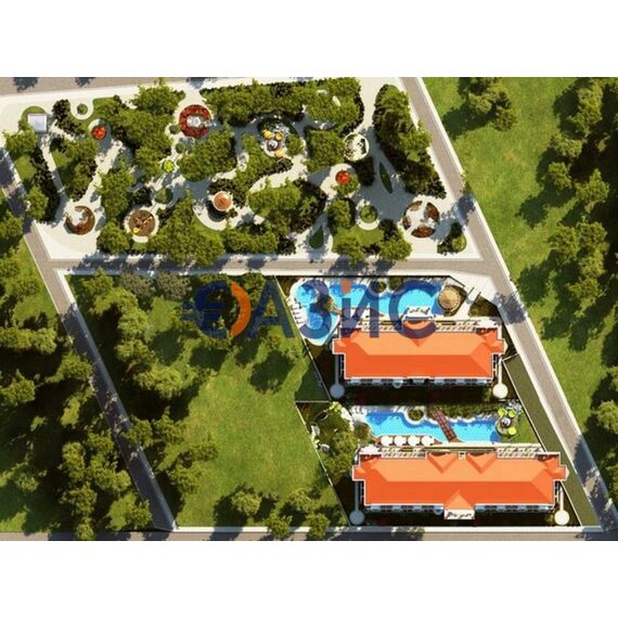 Квартира 2-комнатная 1+1 в Несебре (Солнечный Берег) площадь 52.4м² 3 этаж, изображение 11