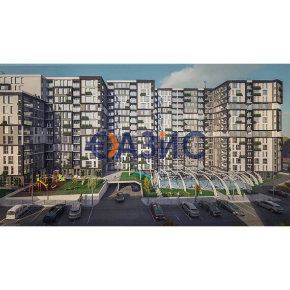 Квартира 1-комнатная в Бургасе площадь 29.5м² 3 этаж, изображение 3