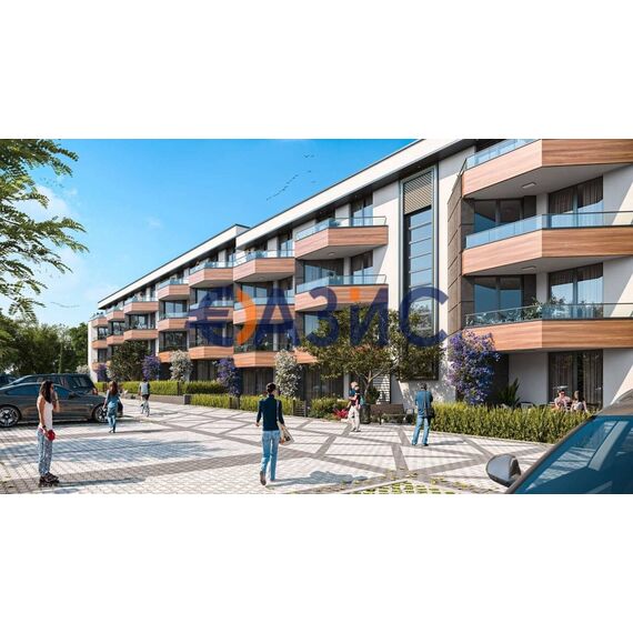 Квартира 1-комнатная в Бургасе (Сарафово) площадь 42.8м² 4 этаж, изображение 8