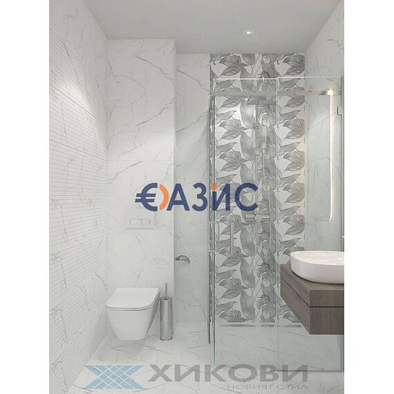 Квартира 1-комнатная в Несебре (Солнечный Берег) площадь 38.6м² 3 этаж, изображение 3