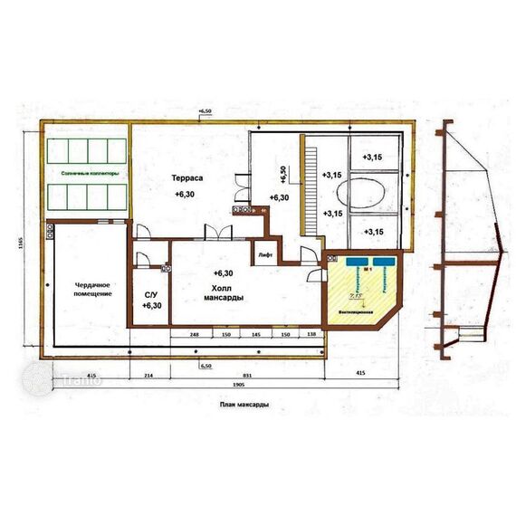 Дом в Сливене площадь 922м² 4-этажный, изображение 20
