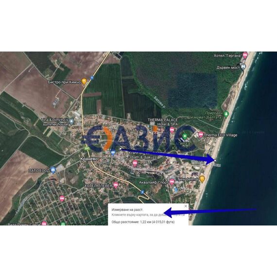 Дом в Балчике (Кранево) площадь 162.8м² 2-этажный