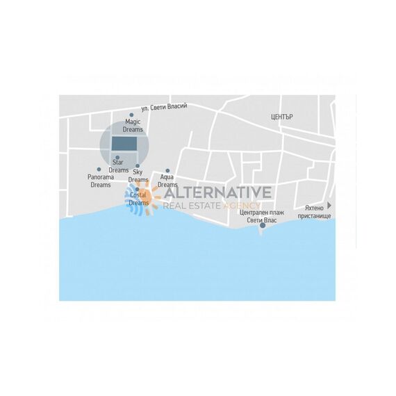 Земля в Несебре (Святой Влас) участок в пригороде 7145м²