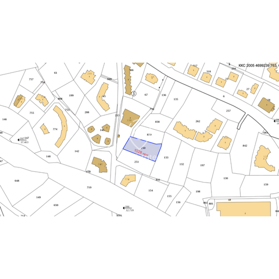 Земля в Созополе участок в пригороде 1028м², изображение 3