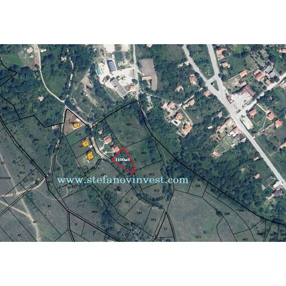 Земля у моря в Аврене участок в деревне 1100м², изображение 2