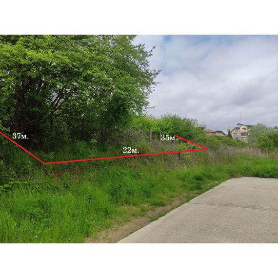 Земля у моря в Бяле участок в деревне 870м², изображение 2