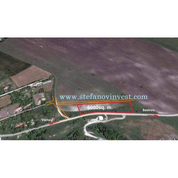 Земля у моря в Варне участок в деревне 6000м²