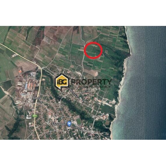 Земля у моря в Бяле участок на курорте 1000м²