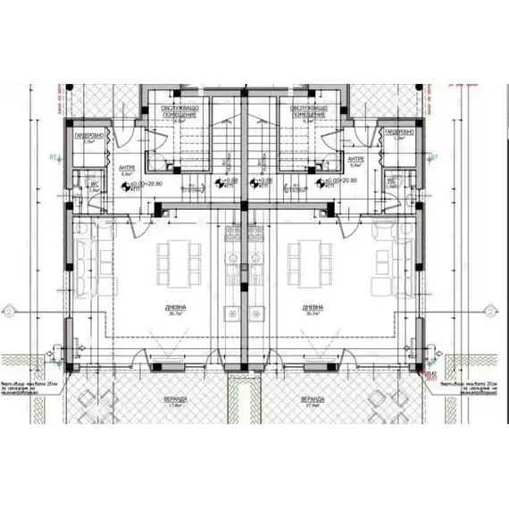 Таунхаус у моря в Несебре (Равда) площадь 190м² 2-этажный, изображение 13